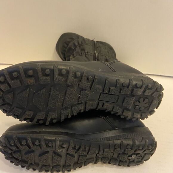 Totes black winter boots size 8 m zipper Ruby style - Picture 8 of 8